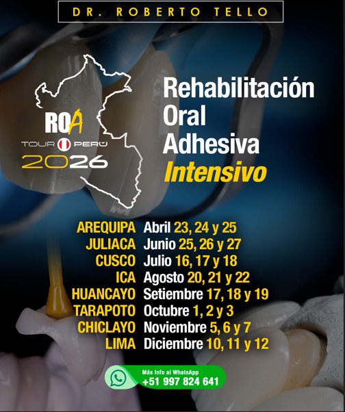 TOUR ROA PERÚ  : CURSO INTENSIVO PARA EL PERÚ